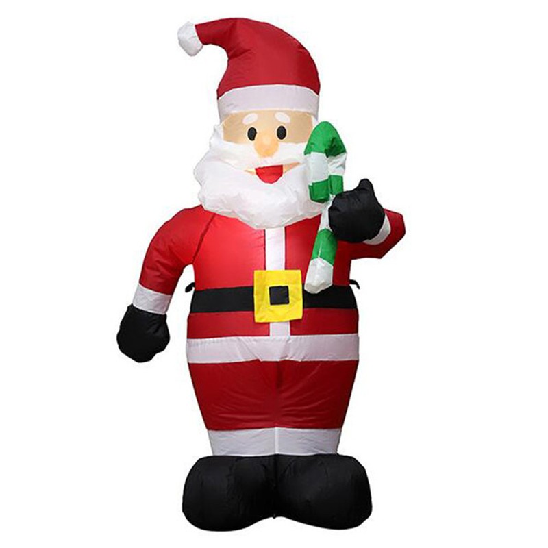 Inflatable Christmas Decorations 4 FT Inflatable Christmas Santa Claus with