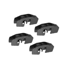 Hihaha Universal Front Wiper Blade Arm Adapter Clip Type-A - Pack of 4 Black Durable Material