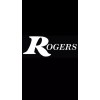 Rogers Drum Head Logo Decal White High Quality Permanent Vinyl