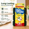 ANGIX 9 x Dishmatic General Purpose Refills Sponge Heads for