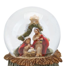 Widdop Christmas Nativity Scene Mini 45mm Snow Globe Waterball - XM9179