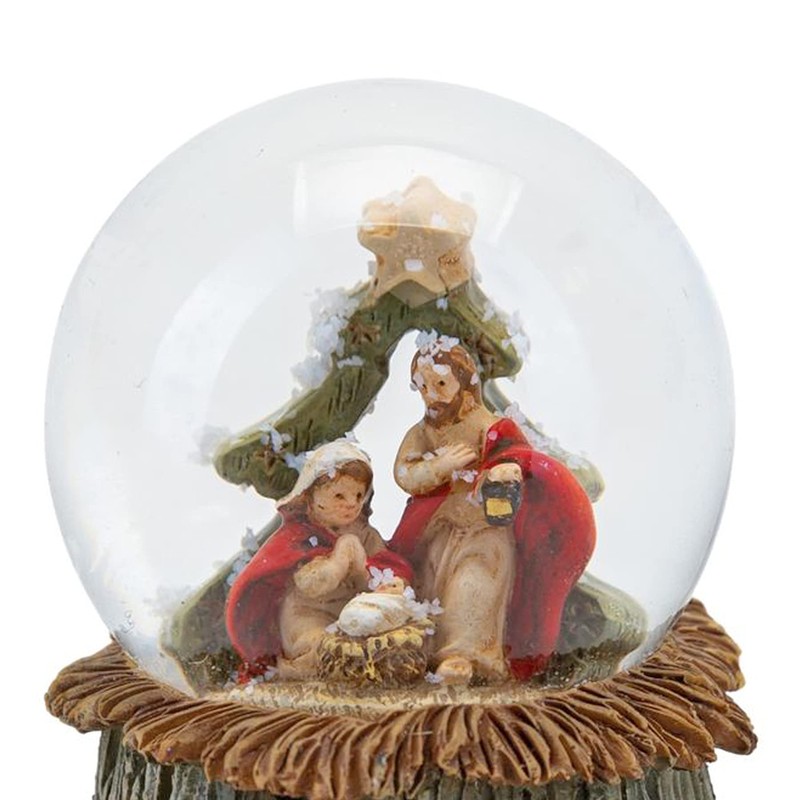 Widdop Christmas Nativity Scene Mini 45mm Snow Globe Waterball -