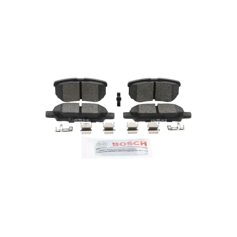 Bosch Balatas Ceramicas Traseras BE1037H, Negro