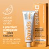 Davids Whitening Tooth Paste (Orange Vanilla) 4.0 oz (113 g)