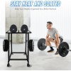 FEBTECH Dumbbell Stand & Weight Plate Tree – Steel Dumbbell