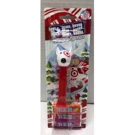 Pez Target Bullseye Dog Dispenser and Candy NEW