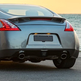 Spec-D Tuning Smoke Lens 4th Brake Lamp LED Bar Compatible with 2009-2018 Nissan 370Z, 2013-2017 Nissan Juke Nismo & Nismo Rs Models, 2017-2018 Nissan Sentra Nismo Models Left + Right Pair Assembly