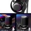 Micrófono de Condensador USB,Micrófono Streaming, RGB Microfono PC, Sensor de