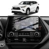 Screen Protector Foils for 2020 2021 Highlander Navigation Display Tempered Glass 9H Hardness Anti-Explosion & Scratch HD Clear Toyota GPS LCD Protective Film