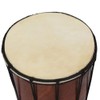 Changor Durable Buffalo Leather Bongo Drum Head Buffalo Skin Smooth