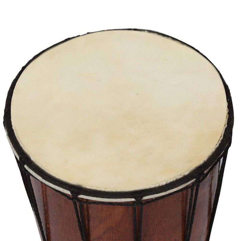 Changor Durable Buffalo Leather Bongo Drum Head Buffalo Skin Smooth