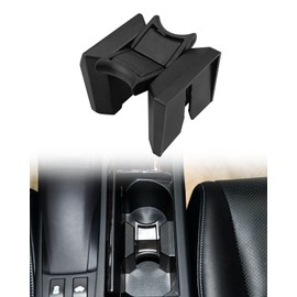 Cup Holder Divider Insert for Lexus RX350 RX 350 RX350 F Sport RX 350 F Sport RX450H RX 350 RX350 F Sport RX 350 F Sport RX450H RX 450H 2010-2015, 55618-0E040 Center Console Cup Holder Insert Divider