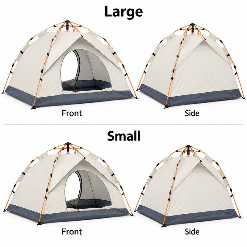 Automatic Pop-Up Camping Tent for Family Outdoor Trips – Quick