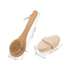 OATIPHO 2Pcs Body Scrubber Brush Ergonomic Shower Exfoliating Brush for