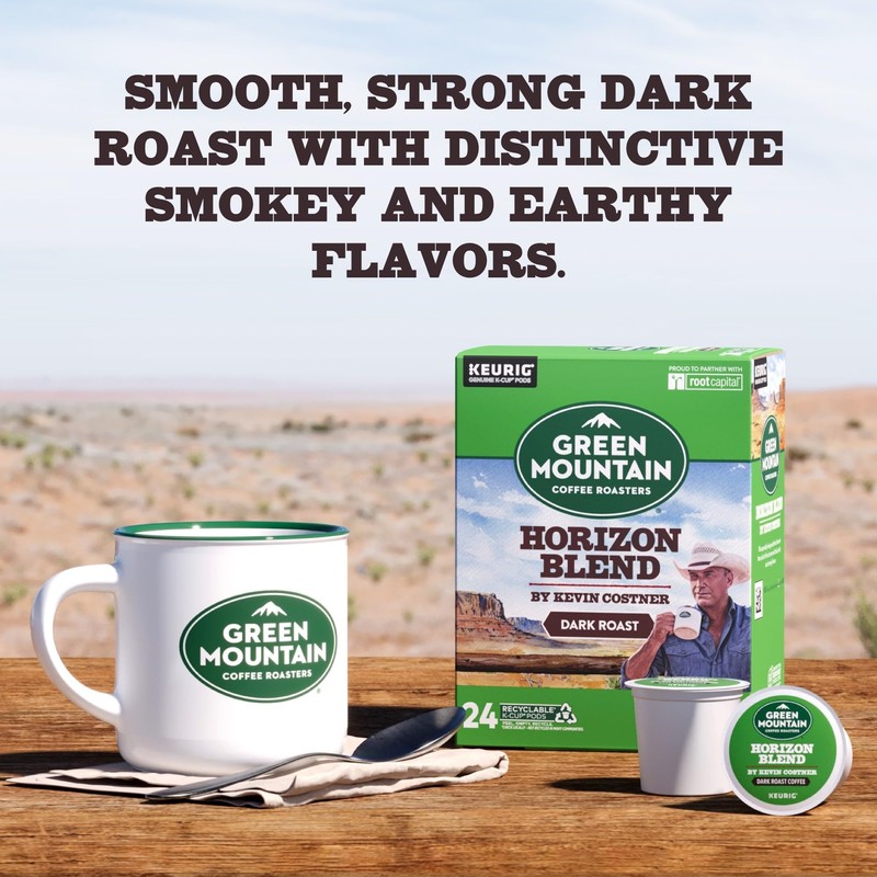 Green Mountain Coffee Roasters Horizon Blend Coffee by Kevin Costner,