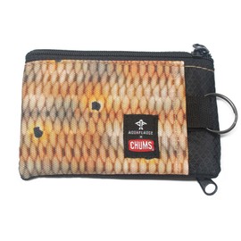Chums Surf Shorts Nylon Wallet, Redfish, Unisex