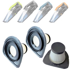 Hepa Filters Replacement compatible with Blestan Handheld Vacuum Cordless, Filters for Blestan Car Vacuum, 3pack Washable Filters Works on Absob Cordless Handheld Vac