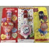 Innovative Designs 3 Scented Multi- Color Pens Target Bullseye Charms Blow Pop Sweethearts Ring Pop