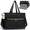 PASMAN Lunch Bag for Women with 15.6" Laptop Compartment, Insulated