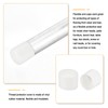 sourcing map 5pcs 37mm(1.5") Rubber End Caps, Round Vinyl Plug