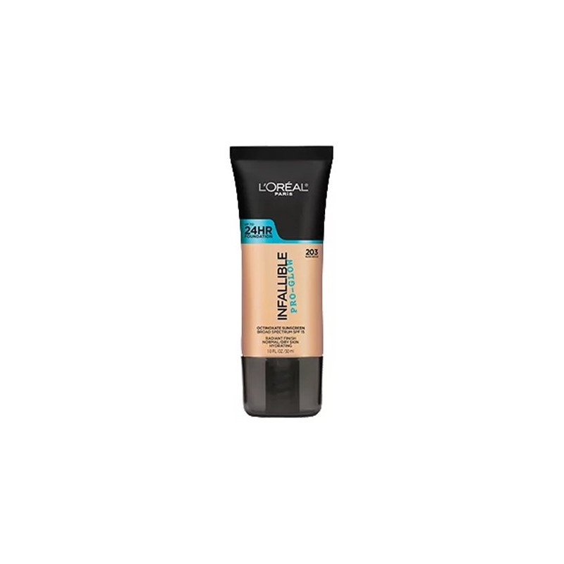 L'Oreal Paris Makeup Infallible Up to 24HR Pro-Glow Foundation, Nude