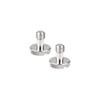 CAMVATE 1/4"-20 Slotted Screw for Camera Quick Release Plate (2