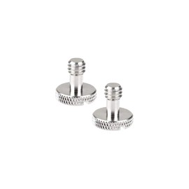 CAMVATE 1/4"-20 Slotted Screw for Camera Quick Release Plate (2 Pieces) - 2025
