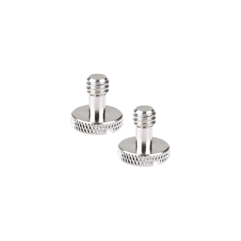 CAMVATE 1/4"-20 Slotted Screw for Camera Quick Release Plate (2