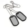 US. Dog Tag Set (MG101A) No Name Stamped with Class