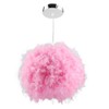 Feather Pendant Droplight Hanging Lamp for Living Room Exhibition Hall