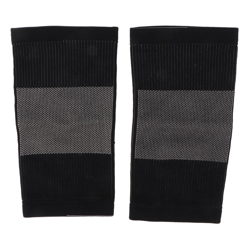2pcs Graphene Knee Warmers Shock Absorption Resilience Soft Breathable Graphene