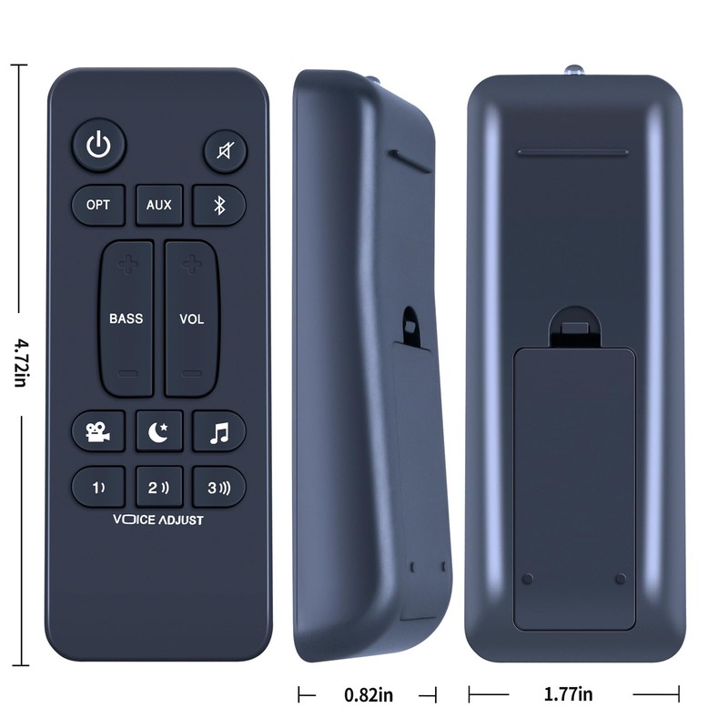 Soundbar Remote for Polk Audio Signa S2, Replacement Control for