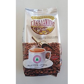 Traditional GREEK Cyprus Ground Coffee Charalambous Silver Mokka - 1 Pack of 200g