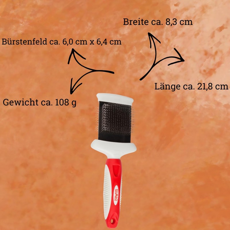 EHASO Softzupfbürste groß 6,5 x 6cm