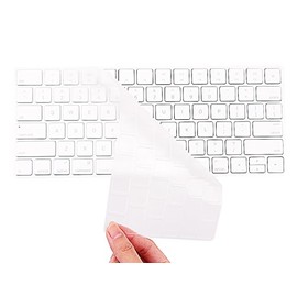 COOSKIN Keyboard Cover Skin for Apple Wireless Magic Keyboard Ultra Thin Clear Soft TPU Type Protector, 2015 US Version (MLA22LL/A)