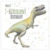 Dinosaur T Rex - cellent Birthday Card