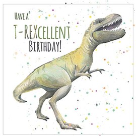 Dinosaur T Rex - cellent Birthday Card