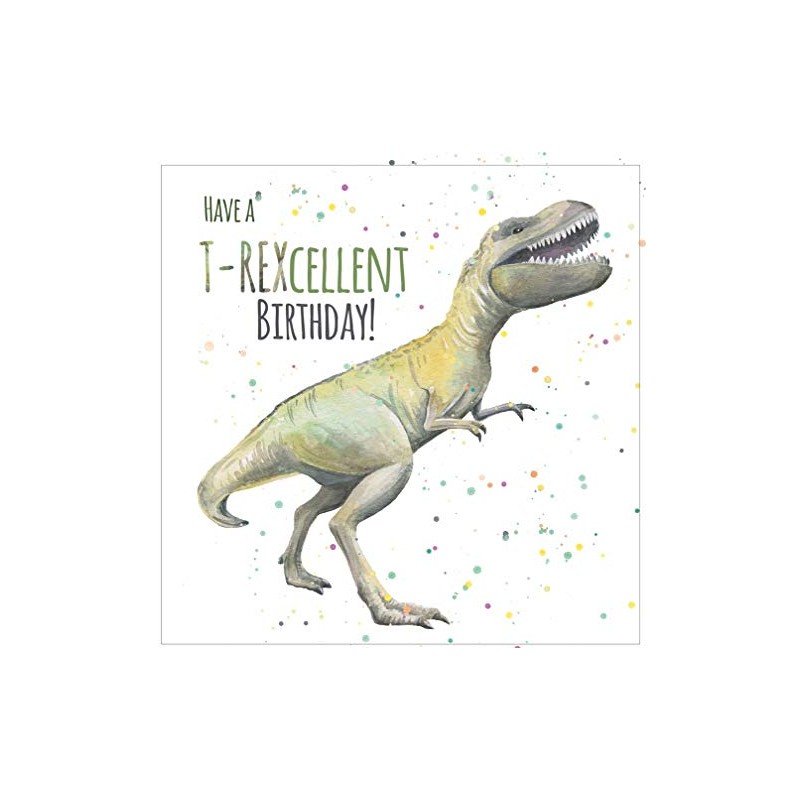 Dinosaur T Rex - cellent Birthday Card