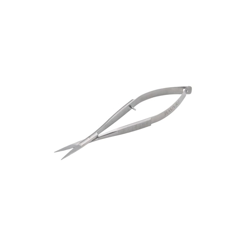Stainless Steel Spring Scissors - Fine Tip Micro Iris Snips
