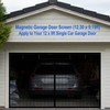 Premium Garage Door Screen for 1 Car Garage 12x9ft, Heavy
