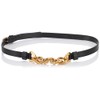 Pinko Women's Belt, Z99q_black-antique gold