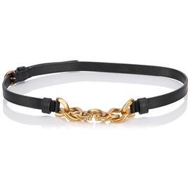 Pinko Women's Belt, Z99q_black-antique gold