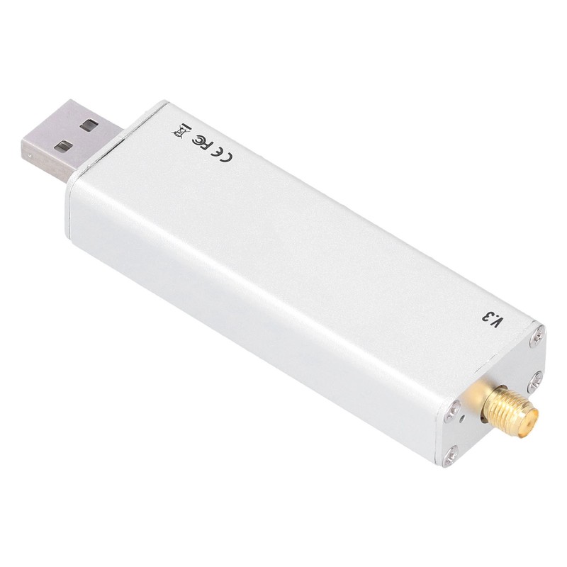 Full Band Receiver Aluminum Alloy RTLSDR 0.1MHz to 1.9GHz Full