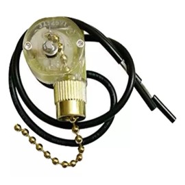 Zing Ear Interruptor Switch Cadena P/ Ventilador Abanico De Techo Luz