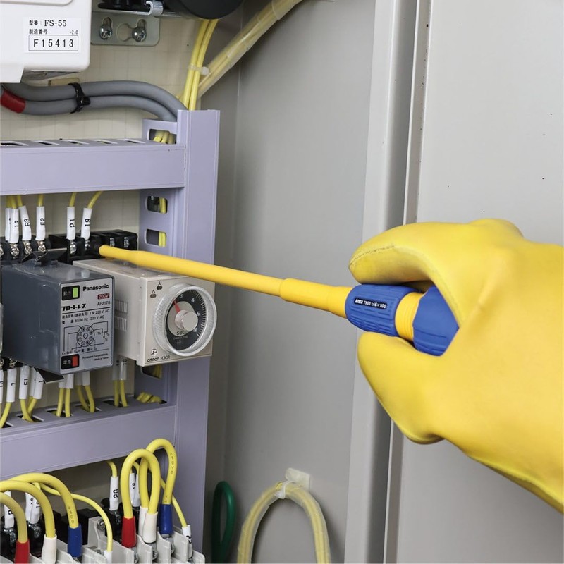 ANEX Driver Insulated 1000 V Compatible Slim Tip -6 x