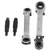 CT122 Refrigerator Ratchet Wrench 1/4 3/16 5/16 3/8 Stainless Steel