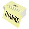 RXBC2011 Exquisite Elegance Thank You Card 100 YELLOW