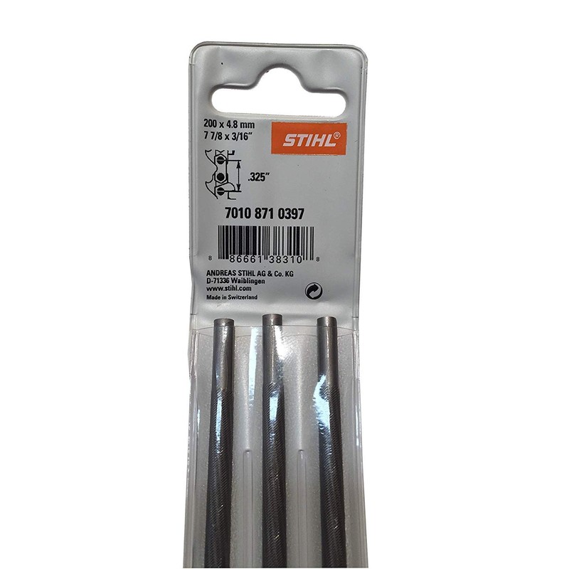 Stihl 5605-750-4304 Chainsaw Sharpener And 7010-871-0397 Pack Of 3 Replacement