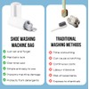 1 Pack of Shoe Washer Machine Bag with 2x Shoe