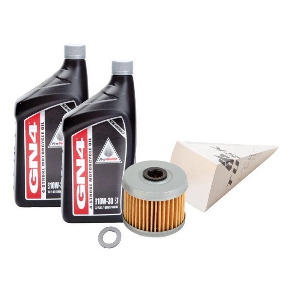 Tusk 4-Stroke Oil Change Kit Pro-Honda GN4 10W-30 For Honda